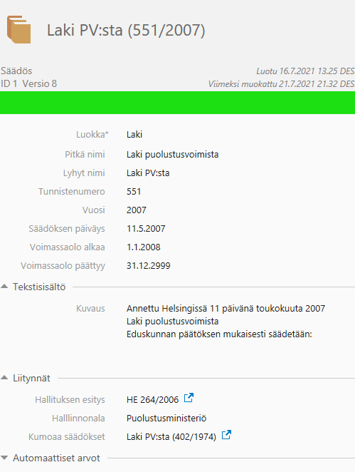 Kuinka digitalisoisin Suomen lainsäädännön? Osa 4 - Tietomalli